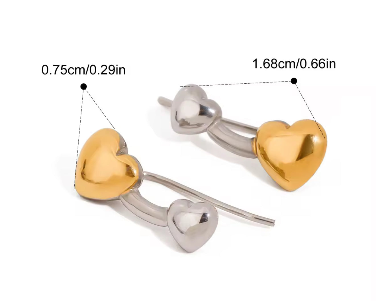 Aretes - PREMIUM | ✨Chapado en oro PVD 18K | 💦 Waterproof