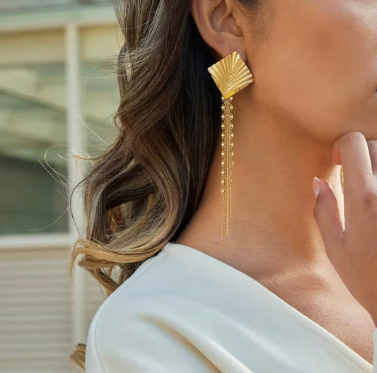 Aretes - PREMIUM | ✨Chapado en oro PVD 18K | 💦 Waterproof