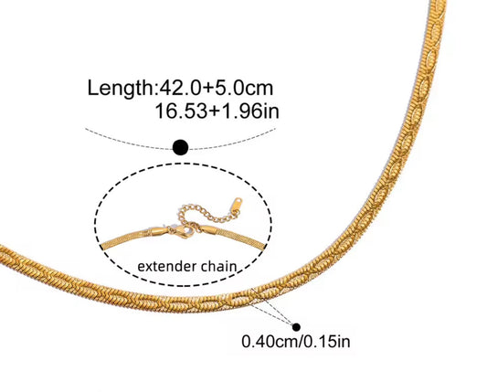 Collar - PREMIUM | ✨Chapado en PVD | 💦 Waterproof