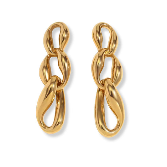 Aretes - PREMIUM | ✨Chapado en oro PVD 18K | 💦 Waterproof
