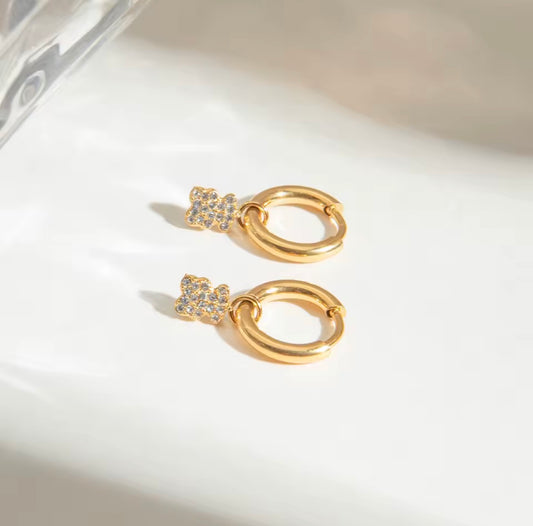 Aretes - PREMIUM | ✨Chapado en oro PVD 18K | 💦 Waterproof