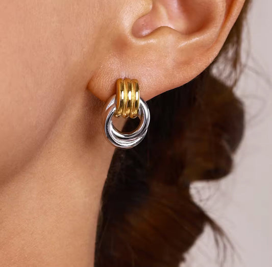 Aretes - PREMIUM | ✨Chapado en oro PVD 18K | 💦 Waterproof