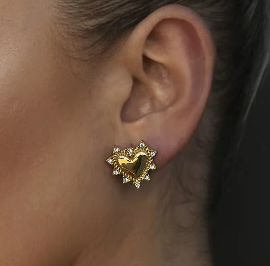 Aretes - PREMIUM | ✨Chapado en oro PVD 18K | 💦 Waterproof