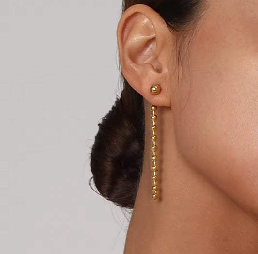 Aretes - PREMIUM | ✨Chapado en oro PVD 18K | 💦 Waterproof