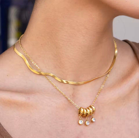 Collar - PREMIUM | ✨Chapado en PVD | 💦 Waterproof