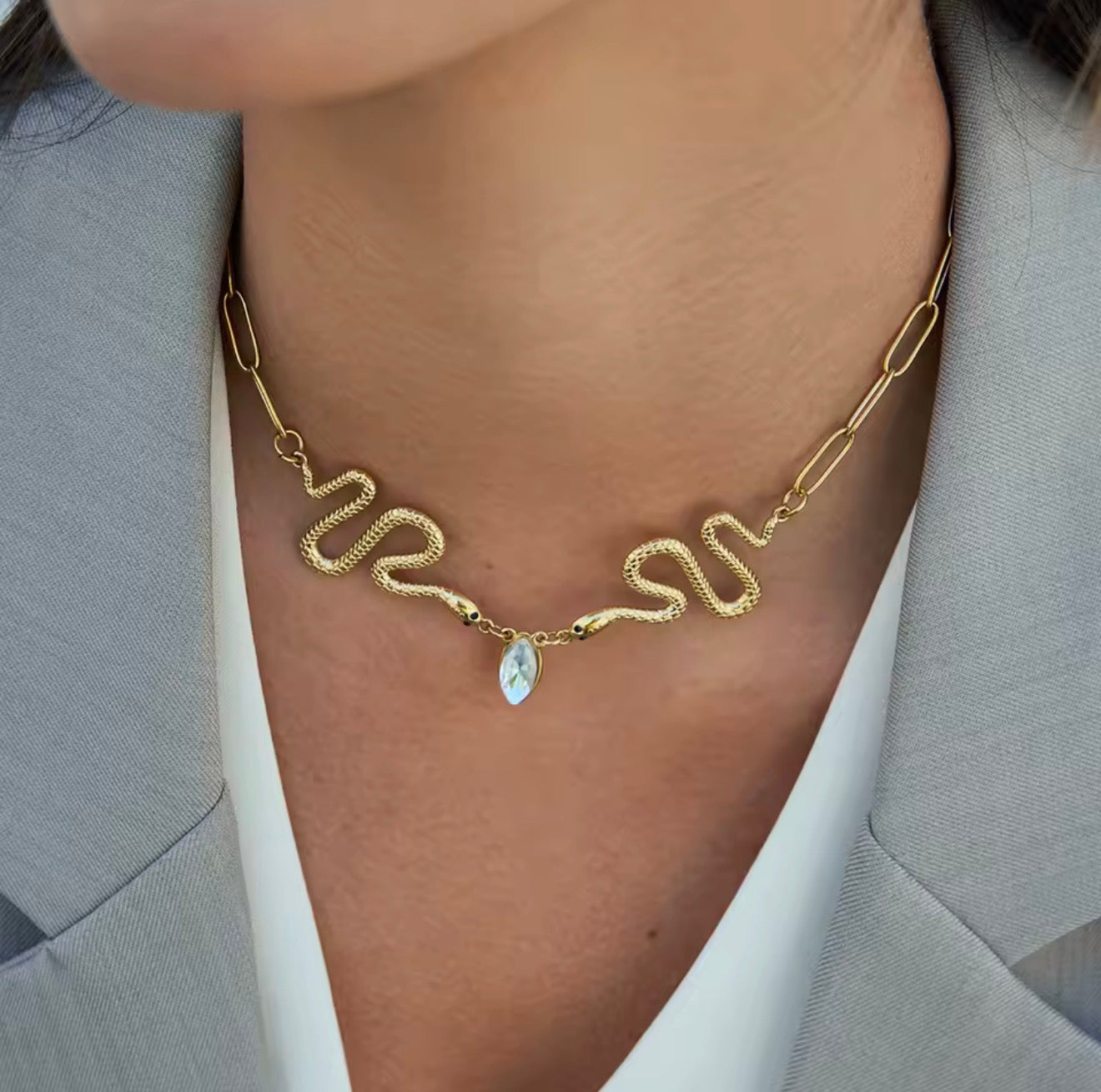 Collar - PREMIUM | ✨Chapado en PVD | 💦 Waterproof