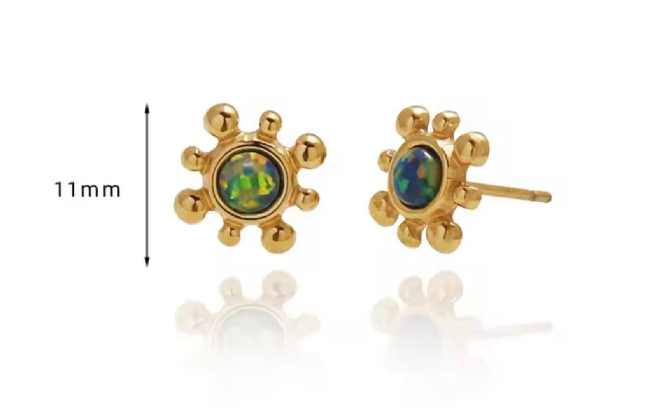 Aretes - PREMIUM | ✨Chapado en oro PVD 18K | 💦 Waterproof