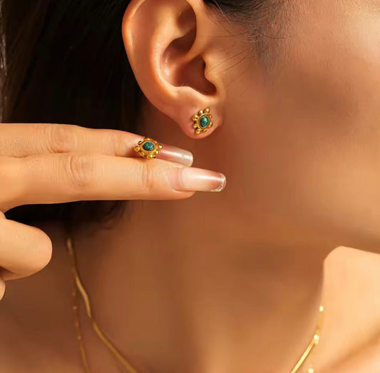 Aretes - PREMIUM | ✨Chapado en oro PVD 18K | 💦 Waterproof