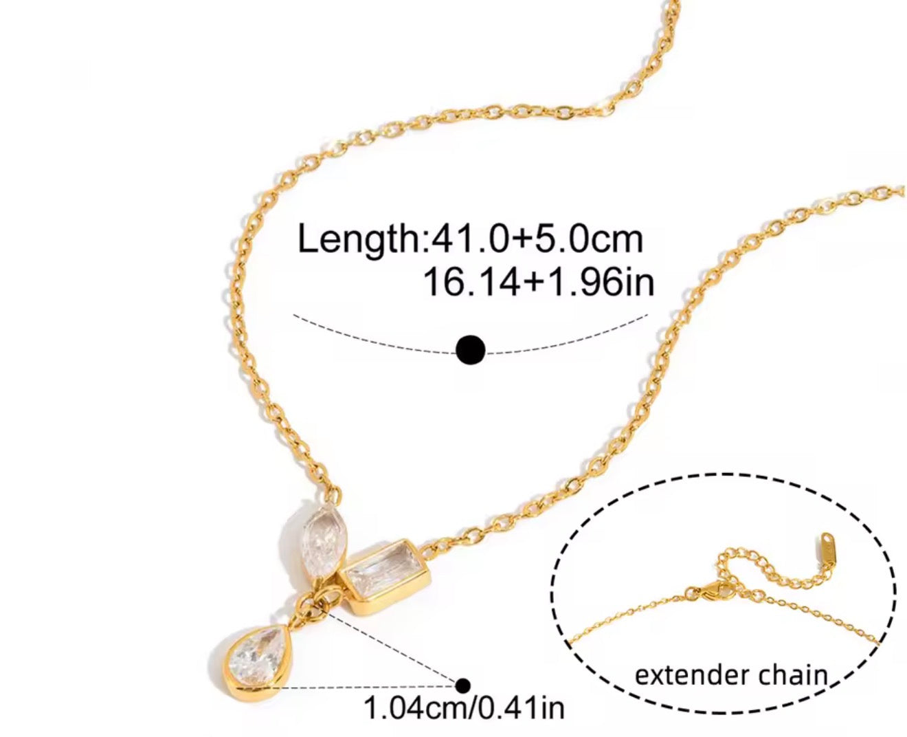 Collar - PREMIUM | ✨Chapado en PVD | 💦 Waterproof