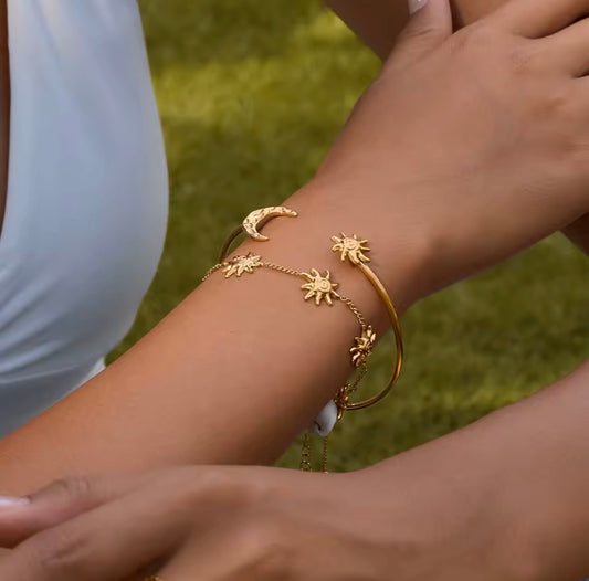 Brazalete - PREMIUM | ✨Chapado en oro PVD 18K | 💦 Waterproof