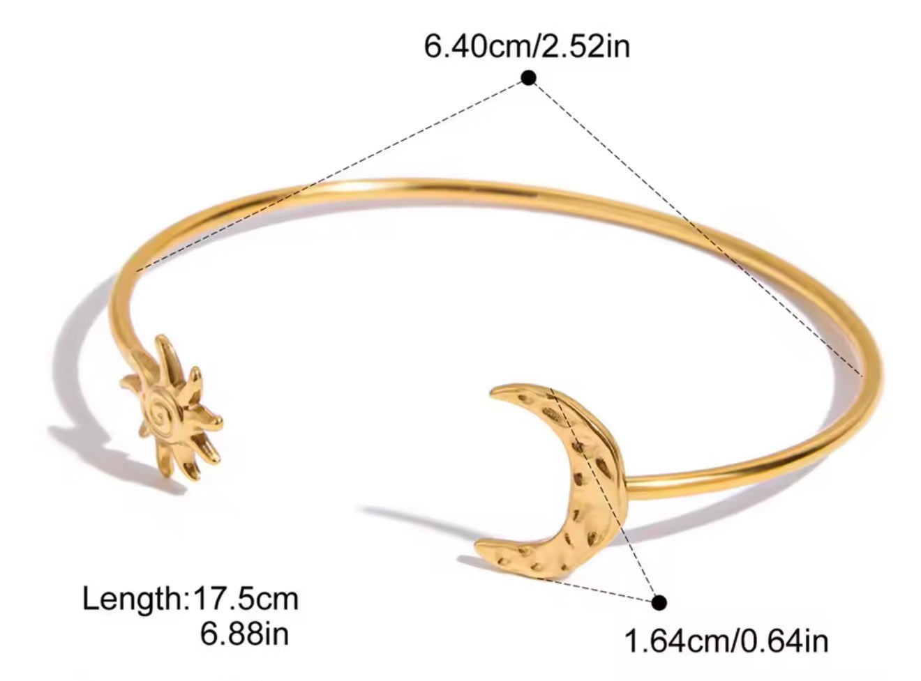 Brazalete - PREMIUM | ✨Chapado en oro PVD 18K | 💦 Waterproof