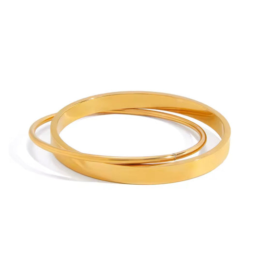 Brazalete - PREMIUM | ✨Chapado en oro PVD 18K | 💦 Waterproof