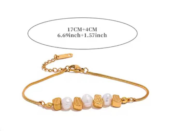 Pulsera - PREMIUM | ✨Chapado en oro PVD 18K | 💦 Waterproof