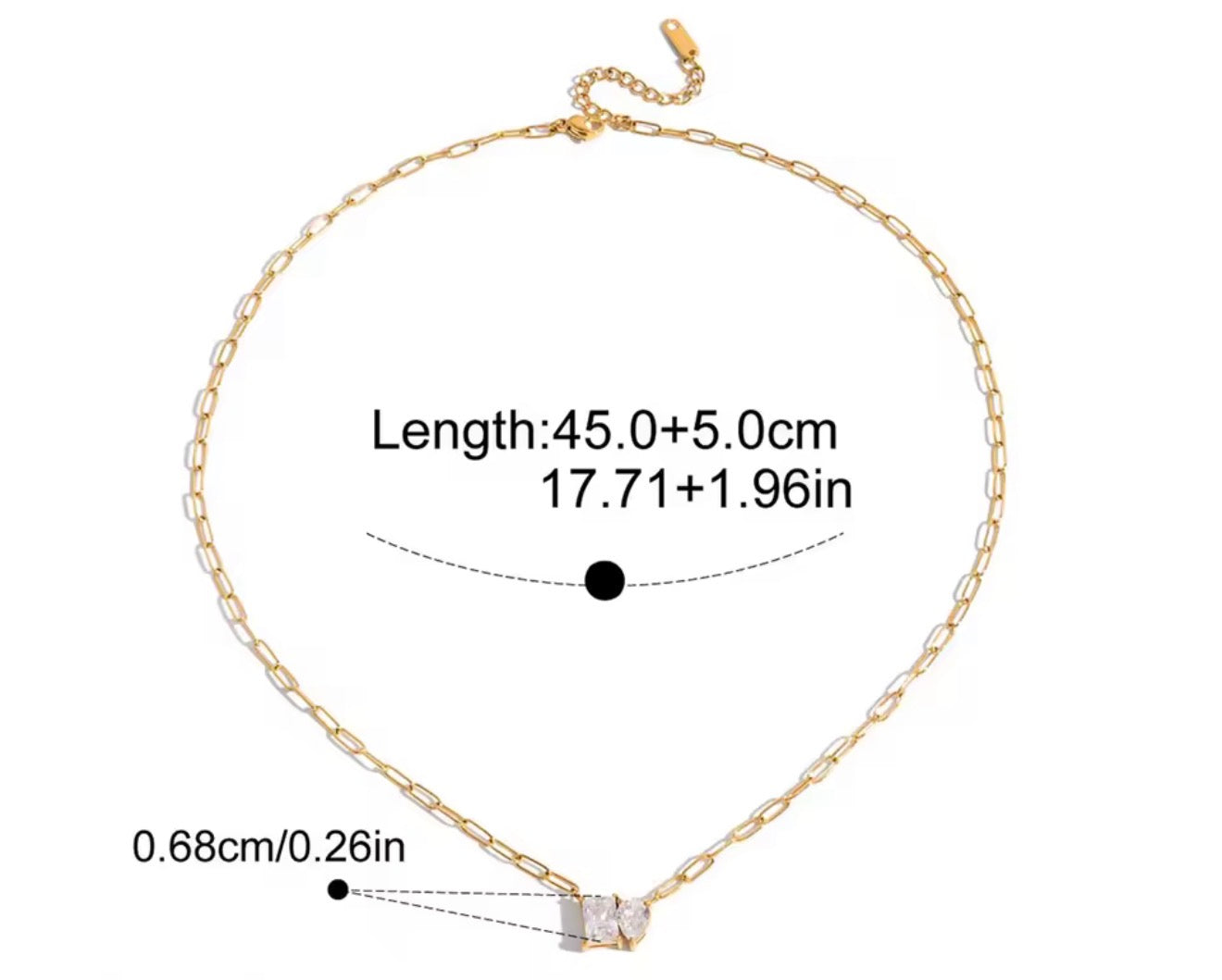 Collar - PREMIUM | ✨Chapado en PVD | 💦 Waterproof