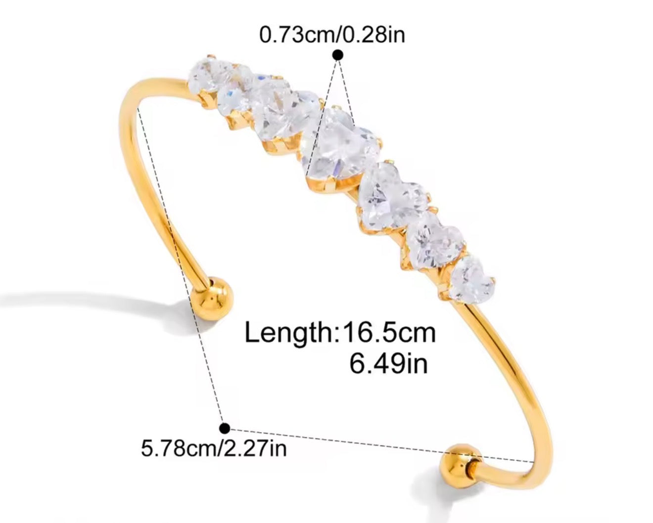 Brazalete - PREMIUM | ✨Chapado en oro PVD 18K | 💦 Waterproof