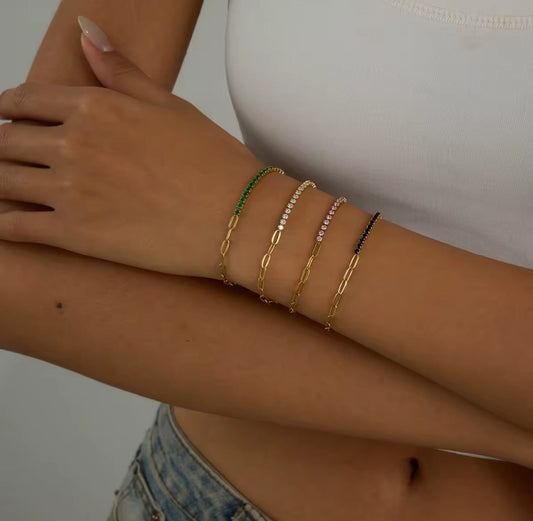 Pulsera - PREMIUM | ✨Chapado en oro PVD 18K | 💦 Waterproof