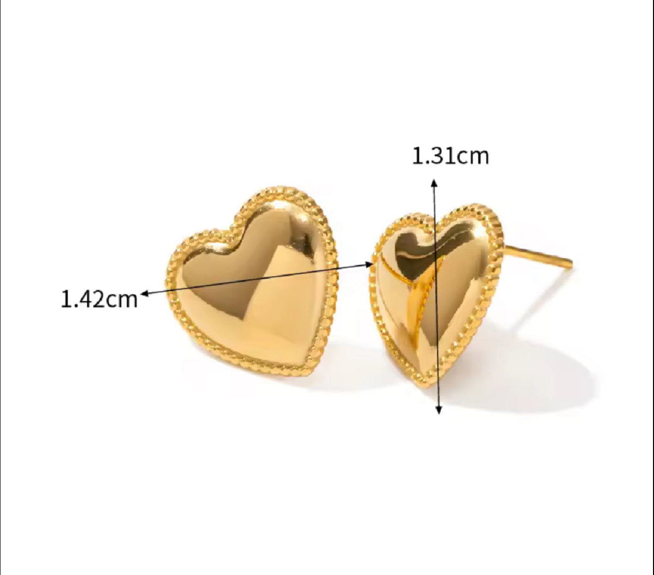 Aretes - PREMIUM | ✨Chapado en oro PVD 18K | 💦 Waterproof