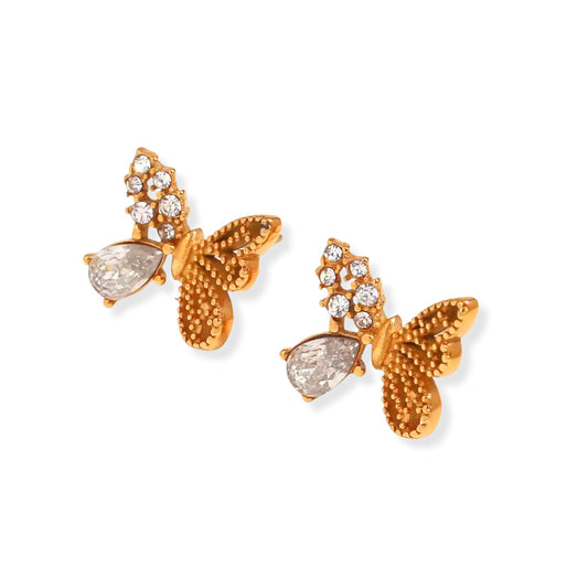 Aretes - PREMIUM | ✨Chapado en oro PVD 18K | 💦 Waterproof