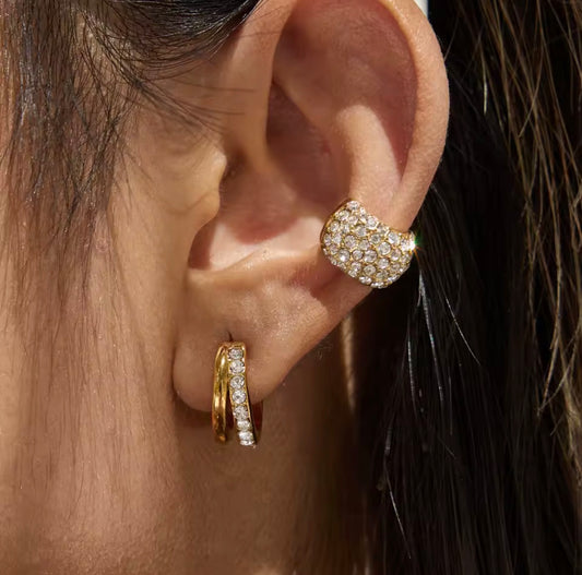 Aretes - PREMIUM | ✨Chapado en oro PVD 18K | 💦 Waterproof