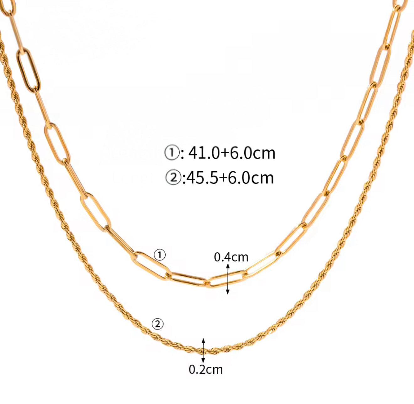 Collar - PREMIUM | ✨Chapado en PVD | 💦 Waterproof