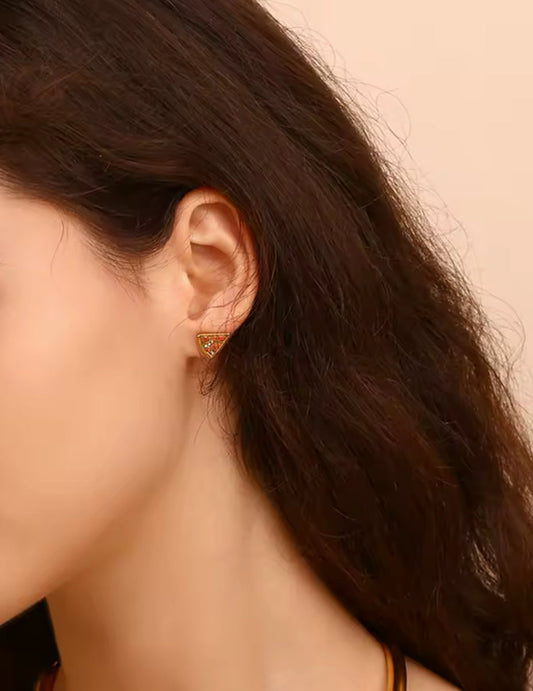 Aretes - PREMIUM | ✨Chapado en oro PVD 18K | 💦 Waterproof