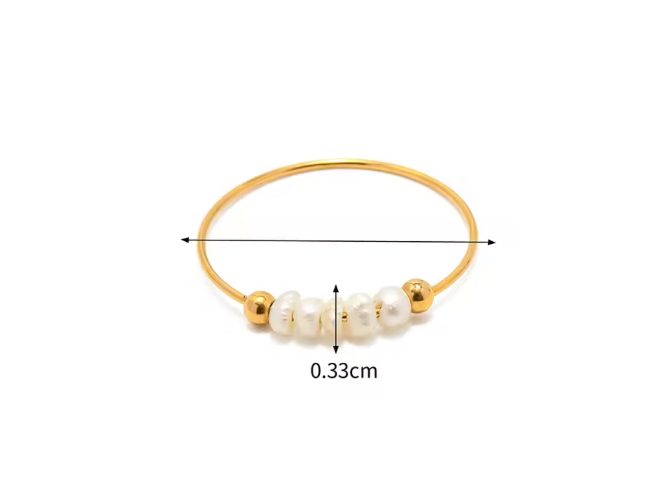Anillo - PREMIUM | ✨Chapado en oro PVD 18K | 💦 Waterproof
