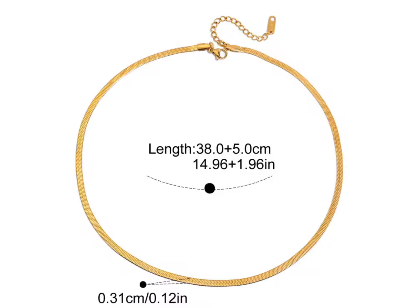 Collar - PREMIUM | ✨Chapado en PVD | 💦 Waterproof