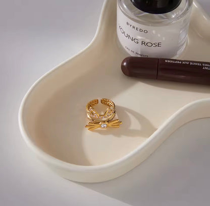 Anillo - PREMIUM | ✨Chapado en oro PVD 18K | 💦 Waterproof