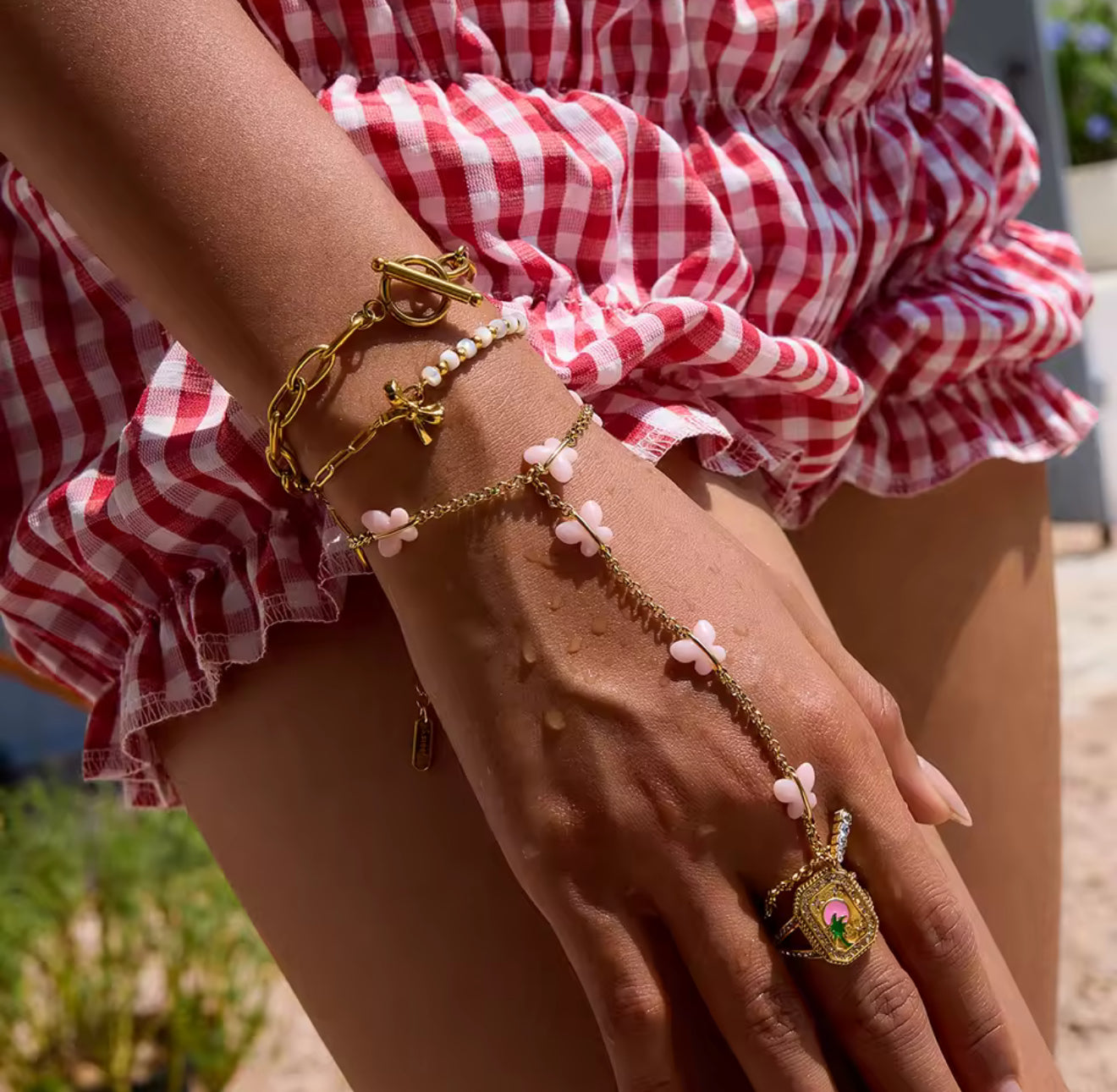 Pulsera - PREMIUM | ✨Chapado en oro PVD 18K | 💦 Waterproof