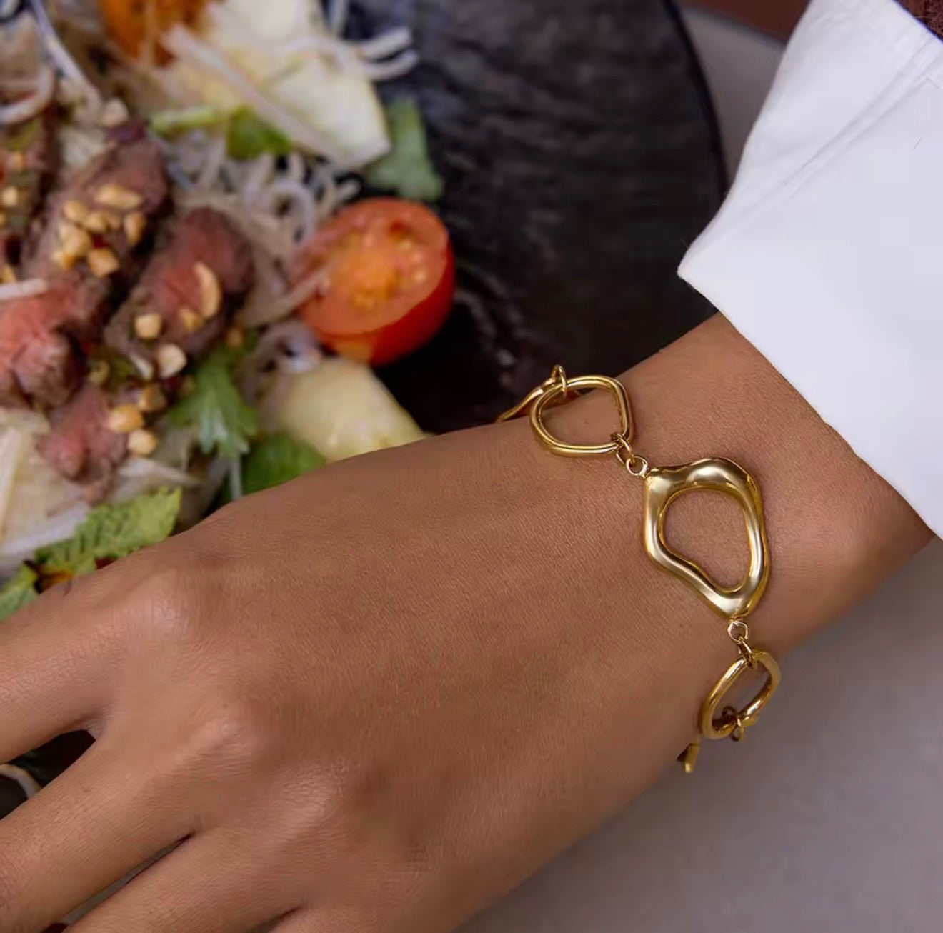 Pulsera - PREMIUM | ✨Chapado en oro PVD 18K | 💦 Waterproof