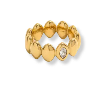 Anillo - PREMIUM | ✨Chapado en oro PVD 18K | 💦 Waterproof