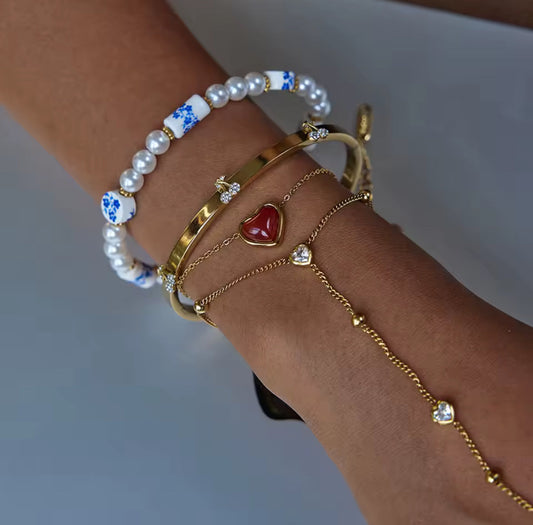 Brazalete - PREMIUM | ✨Chapado en oro PVD 18K | 💦 Waterproof