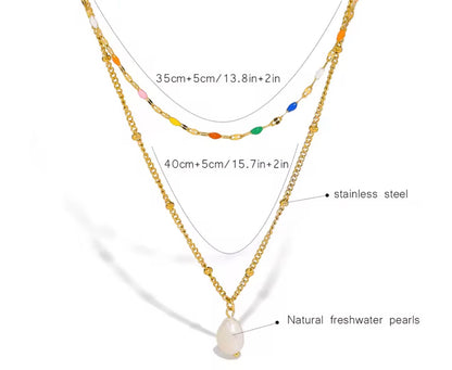 Collar - PREMIUM | ✨Chapado en PVD | 💦 Waterproof