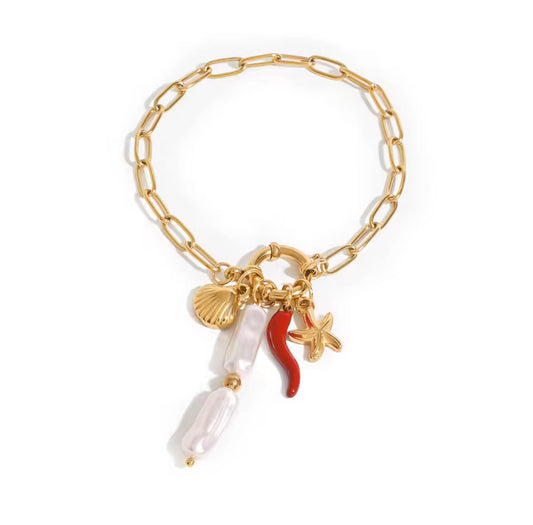 Pulsera - PREMIUM | ✨Chapado en oro PVD 18K | 💦 Waterproof