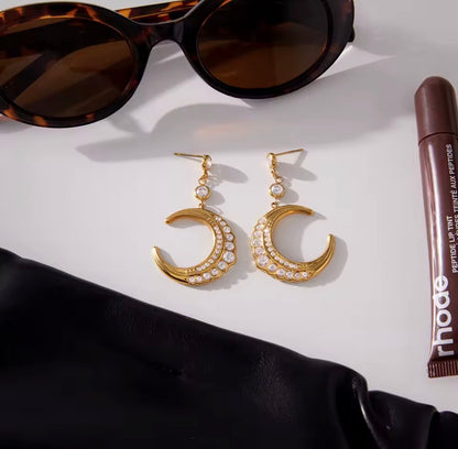 Aretes - PREMIUM | ✨Chapado en oro PVD 18K | 💦 Waterproof