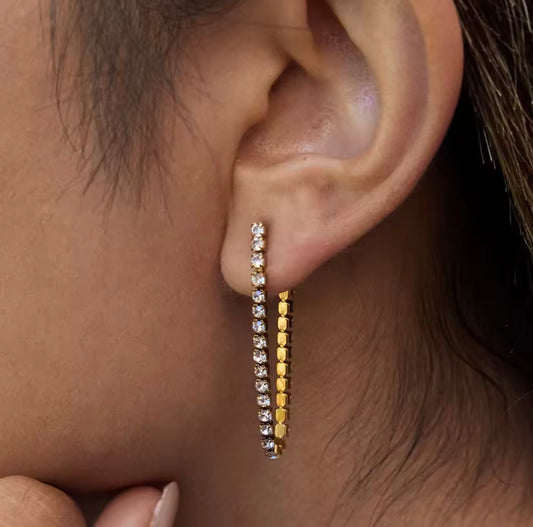 Aretes - PREMIUM | ✨Chapado en oro PVD 18K | 💦 Waterproof