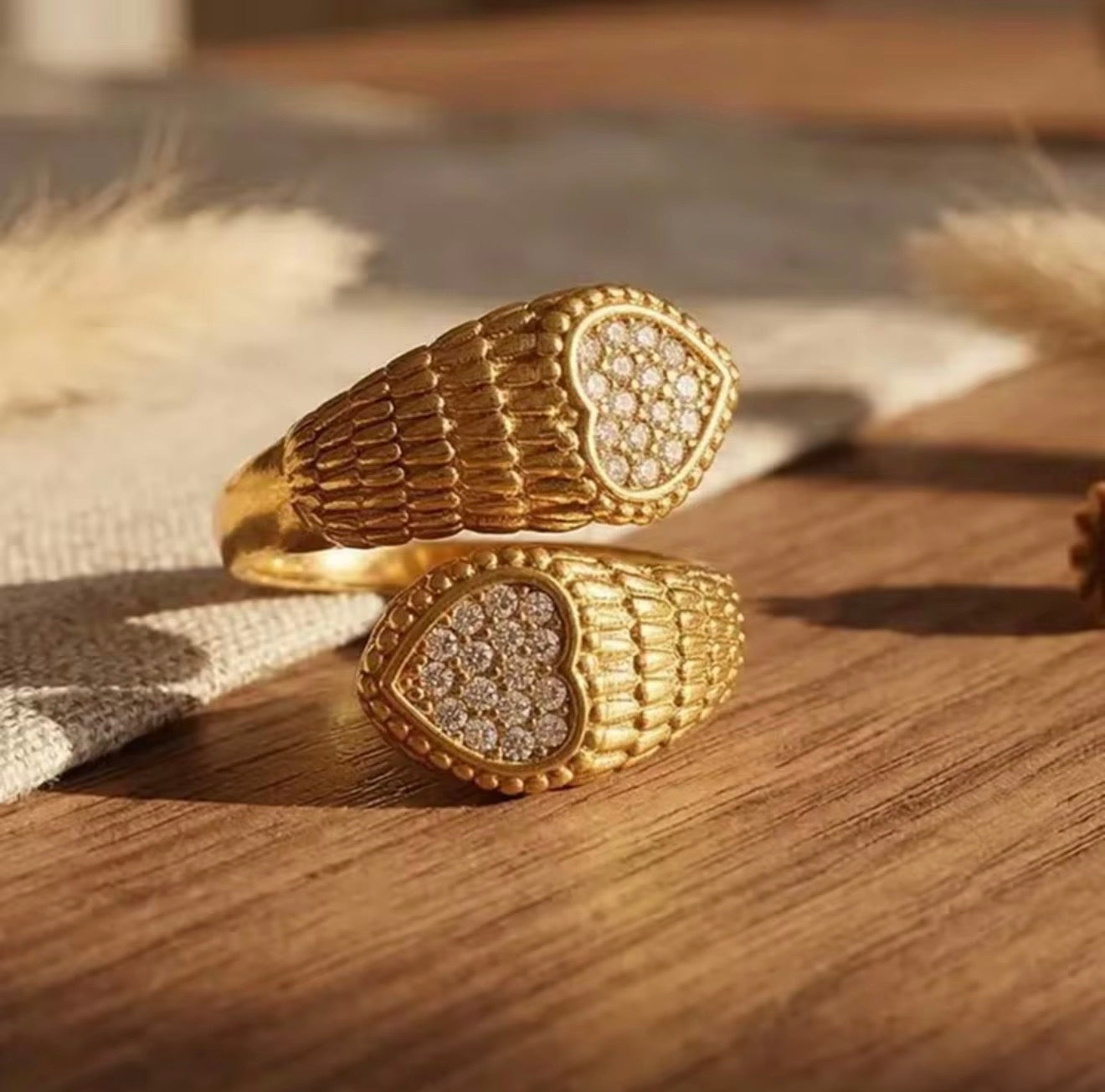 Anillo - PREMIUM | ✨Chapado en oro PVD 18K | 💦 Waterproof