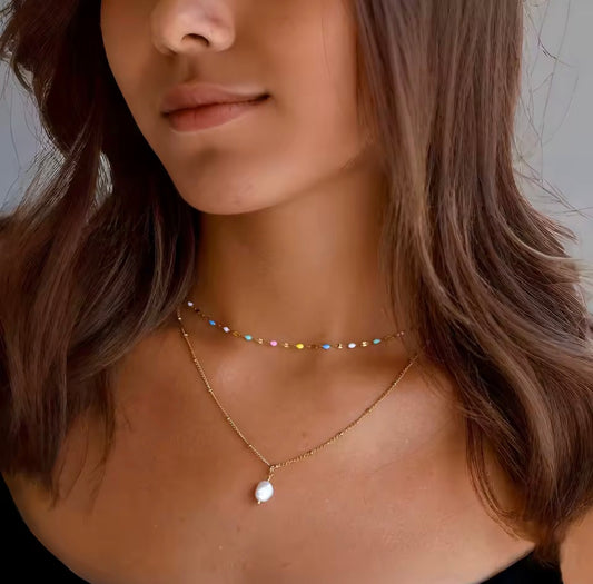 Collar - PREMIUM | ✨Chapado en PVD | 💦 Waterproof
