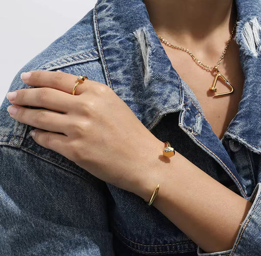 Brazalete - PREMIUM | ✨Chapado en oro PVD 18K | 💦 Waterproof