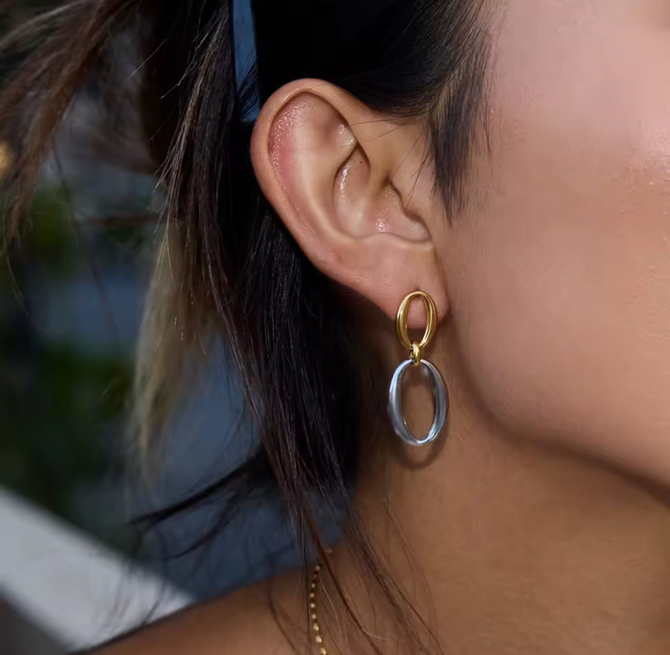 Aretes - PREMIUM | ✨Chapado en oro PVD 18K | 💦 Waterproof