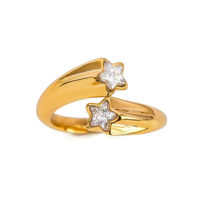 Anillo - PREMIUM | ✨Chapado en oro PVD 18K | 💦 Waterproof