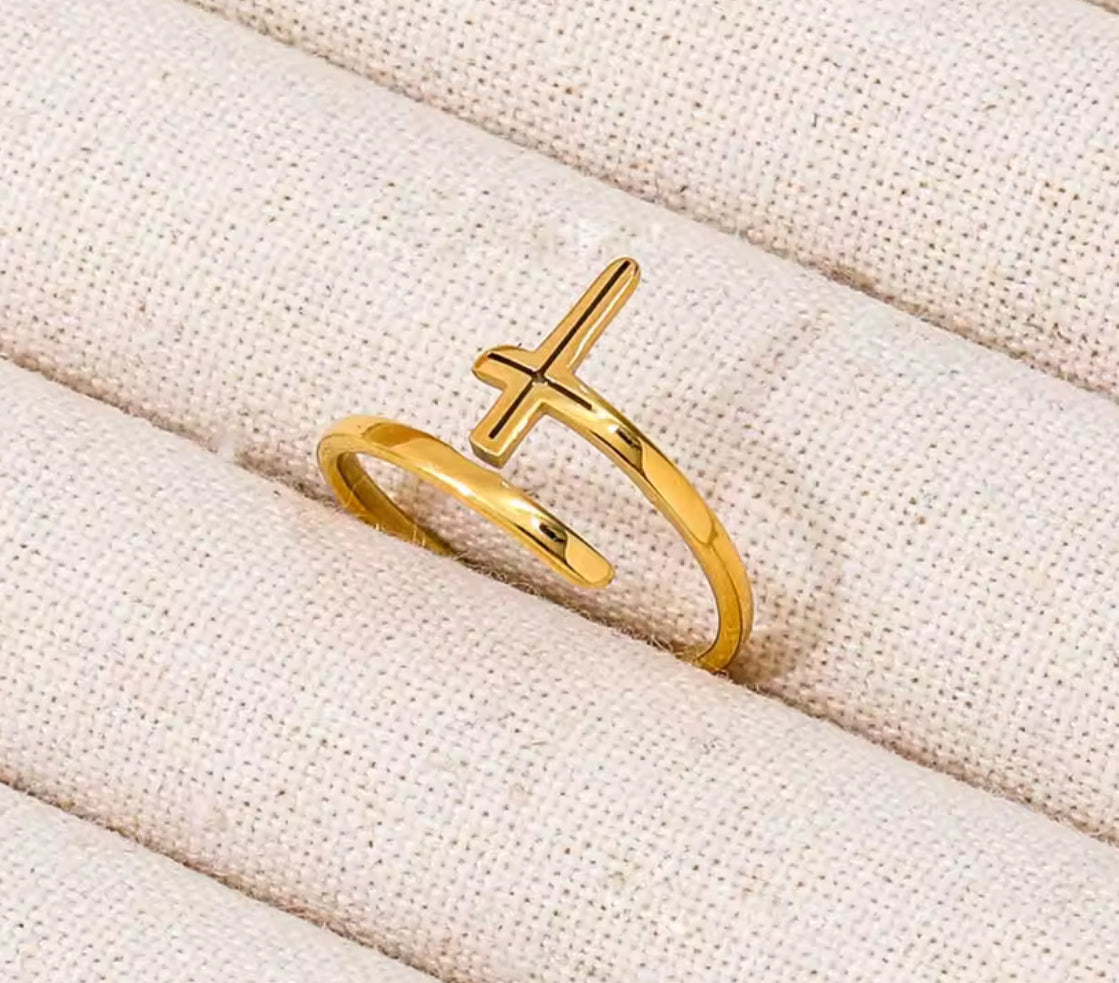 Anillo - PREMIUM | ✨Chapado en oro PVD 18K | 💦 Waterproof