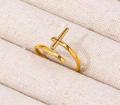 Anillo - PREMIUM | ✨Chapado en oro PVD 18K | 💦 Waterproof