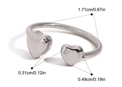 Anillo - PREMIUM | ✨Chapado en oro PVD 18K | 💦 Waterproof