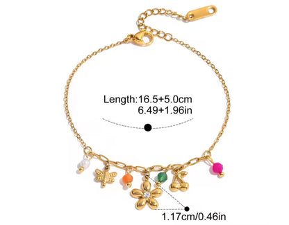 Pulsera - PREMIUM | ✨Chapado en oro PVD 18K | 💦 Waterproof