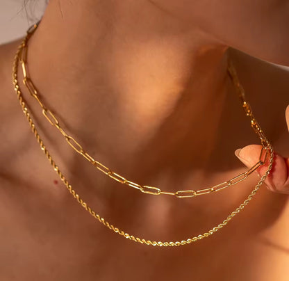 Collar - PREMIUM | ✨Chapado en PVD | 💦 Waterproof