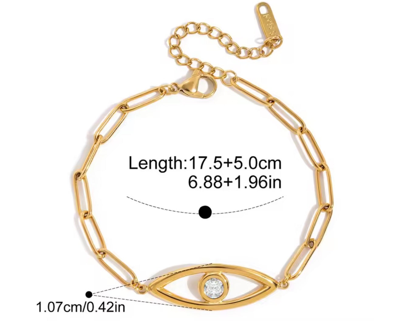 Pulsera - PREMIUM | ✨Chapado en oro PVD 18K | 💦 Waterproof