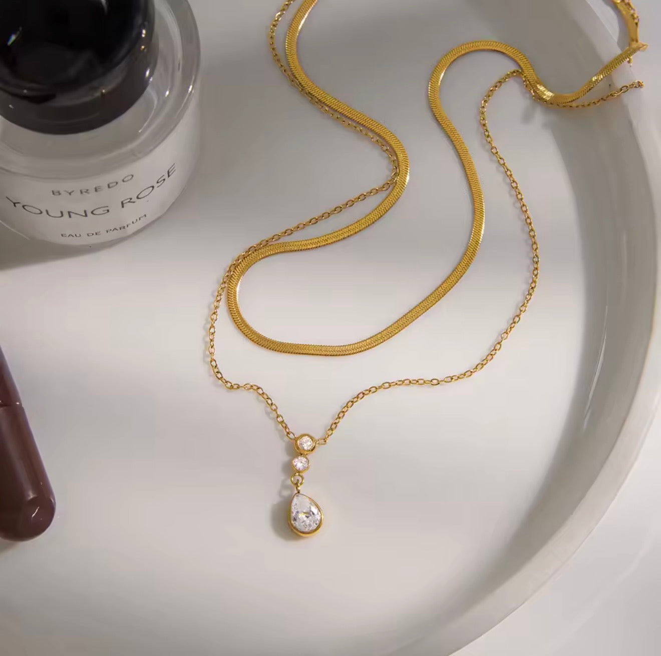 Collar - PREMIUM | ✨Chapado en PVD | 💦 Waterproof