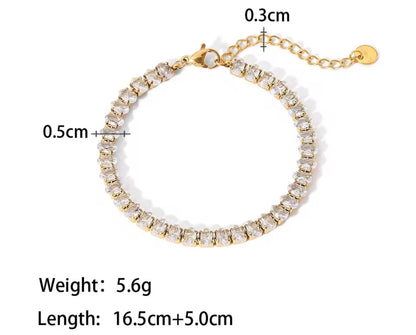 Pulsera - PREMIUM | ✨Chapado en oro PVD 18K | 💦 Waterproof