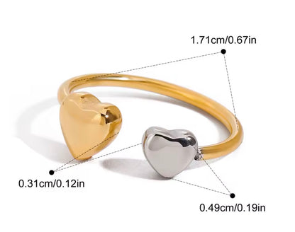 Anillo - PREMIUM | ✨Chapado en oro PVD 18K | 💦 Waterproof